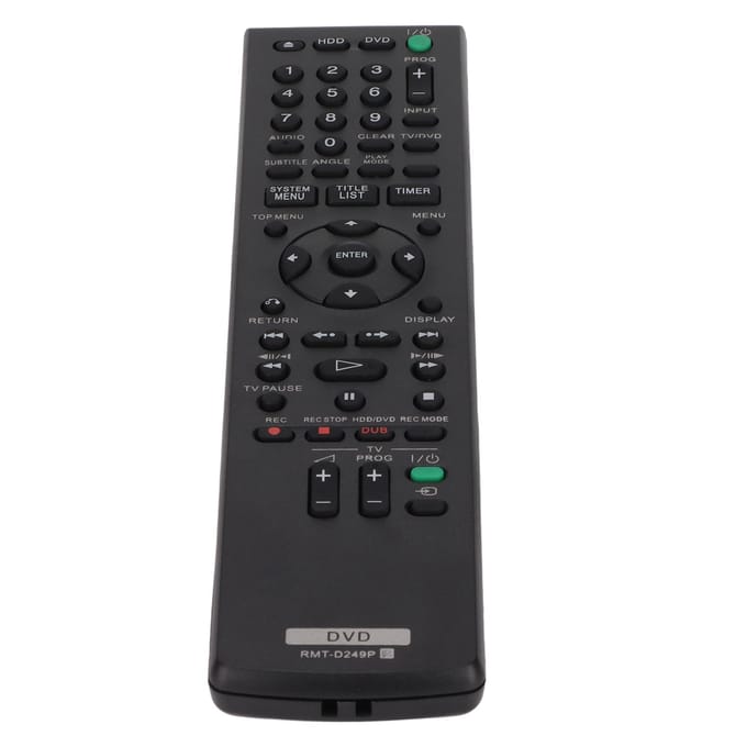 Télécommande de remplacement pour lecteur enregistreur DVD RDRAT100 RDRAT200 HX680 HX780 HX980 black