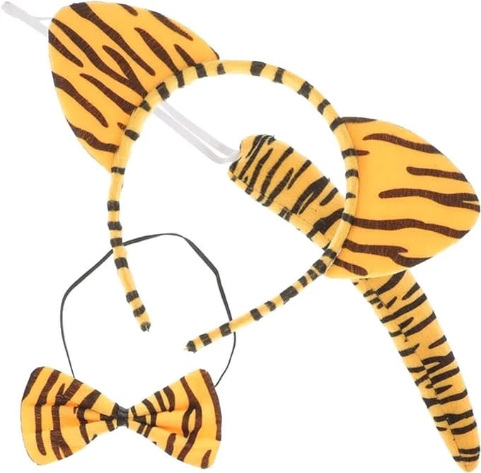 Tijger verkleedset met staart