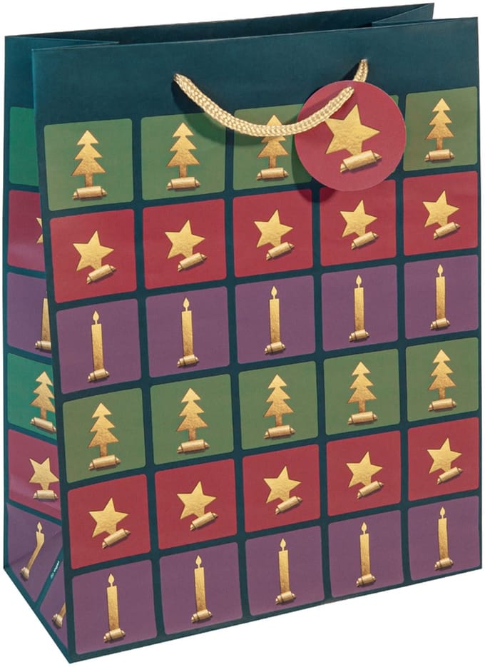 Knutselzak groot 'Uitgesneden stijl' voor cadeaus
