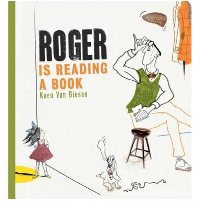 Roger Is Reading A Book - Koen Van Biesen