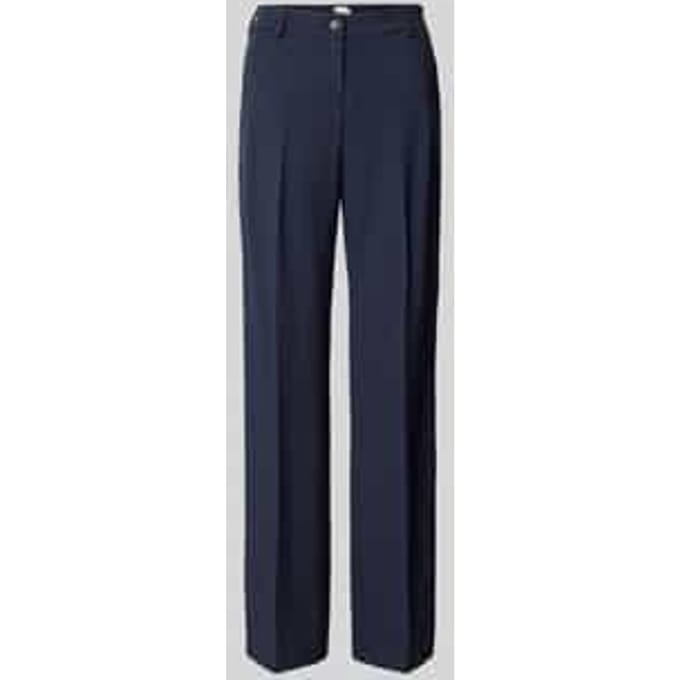 Brax Dames Palazzobroek  Style MAINE NAVY, donkerblauw, maat 36L