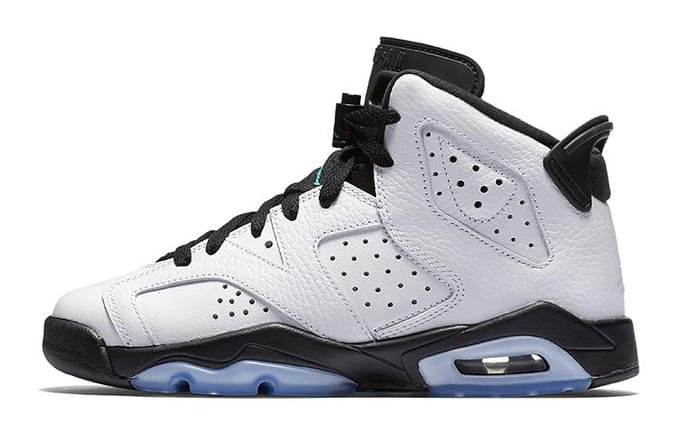 Air Jordan 6 Retro 'Hyper Jade' Gs 384665-122 35.5