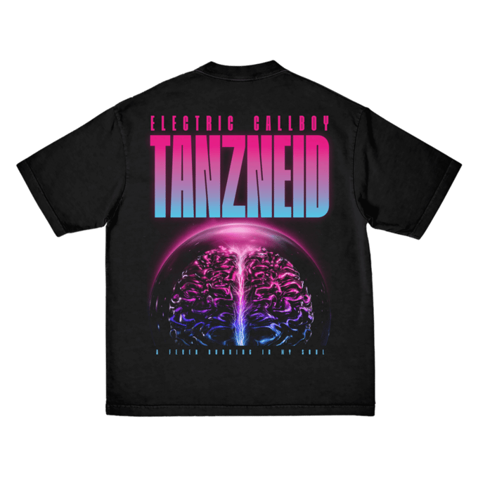 Electric Callboy TANZNEID Cover Heren Oversized T-shirt - zwart - S