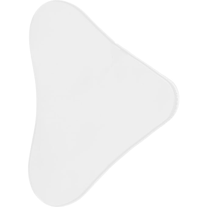 Patch Anti-Rides pour le Décolleté en Silicone Transparent Réutilisable Pad pour Rides du Décolleté 13,2 X 14 cm white