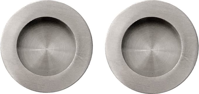 Schuifdeurkom inlaat rond 50mm rvs(2) 385/SS