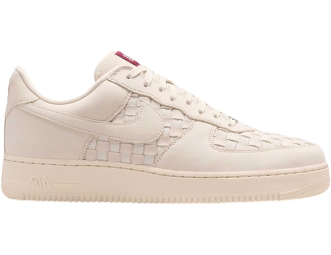 Nike Air Force Sneakers Heren - Beige - Maat 44 - Leer