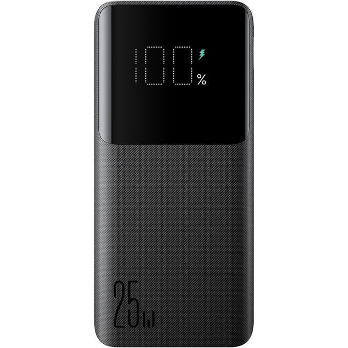 Externe Batterij Joyroom JR-PBF20, 10000mAh, 25W, QC + PD, 1 x USB-C - 2 x USB-A, Zwart