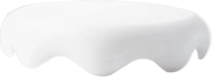 Mok Deksel - Siliconen Protector - Drink Mok - Lekvrije Afdichting - 10 cm - Wit