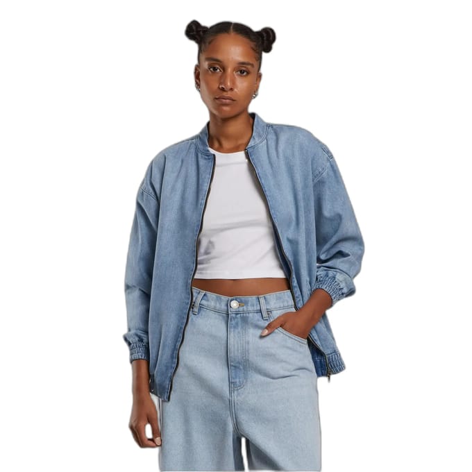 Urban Classics - Oversized Skater Jacket - 4XL - Blauw