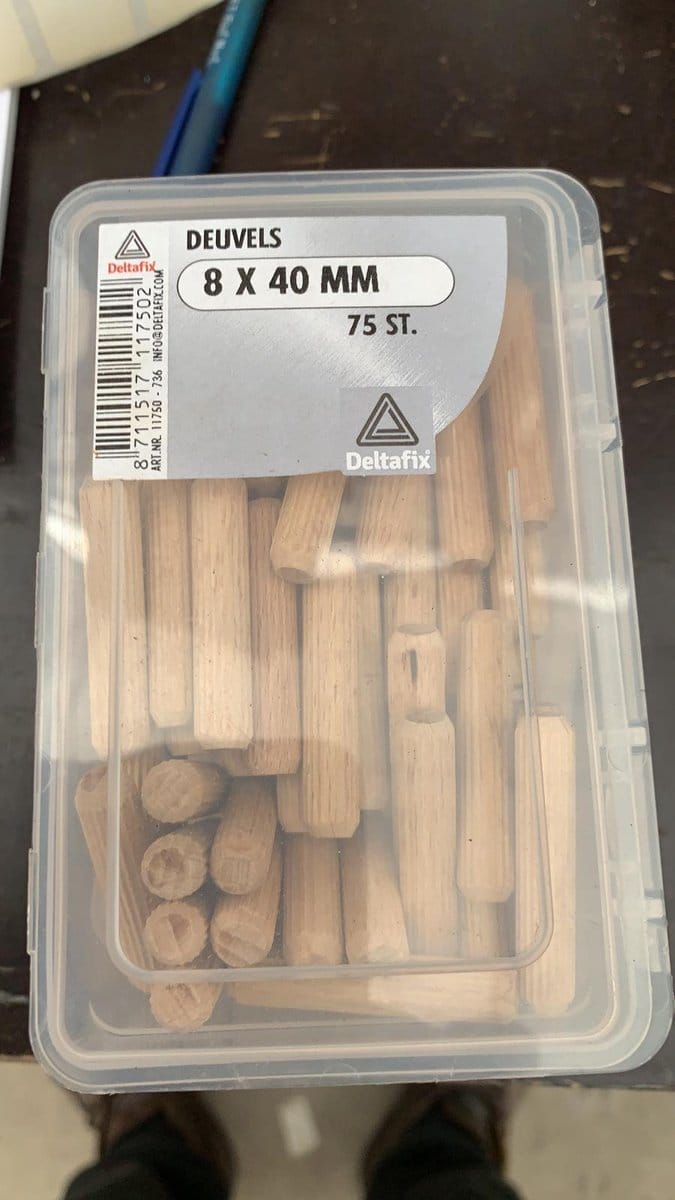 Deltafix - Deuvels 8 40mm 75st