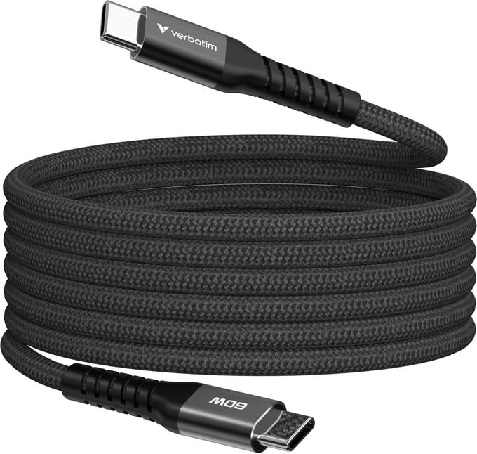Verbatim Mobiele telefoon Kabel [1x USB-C stekker - 1x USB-C stekker] 1.2 m USB-C Met magnetische aansluiting