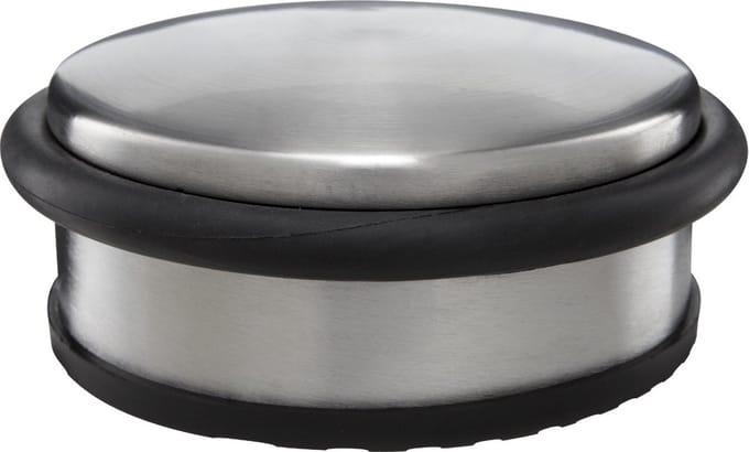 Protect-it Deurstopper/deurbuffer - 1x - D100 x H45mm - 1,15kg - RVS - premium - zonder montage