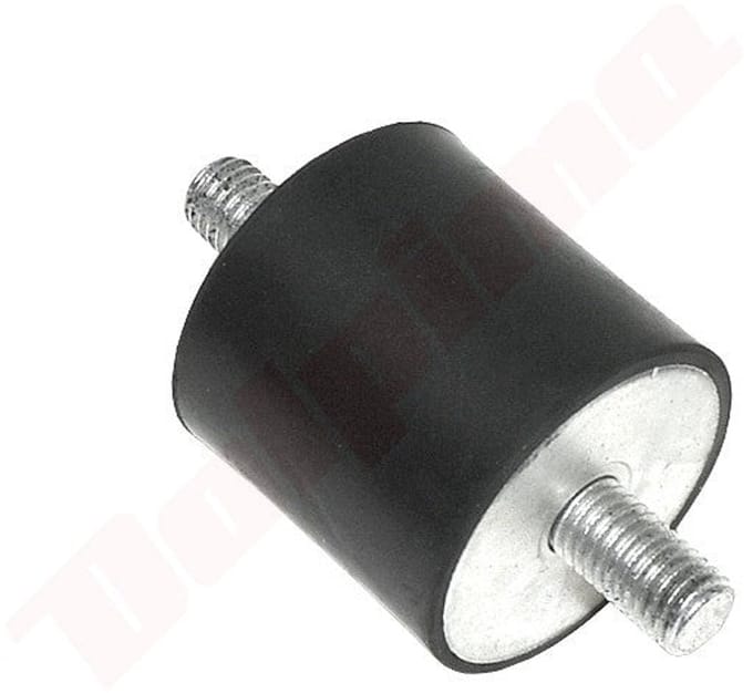 Trillingsdemper passend op UNI MM 50x50mm M12x22/M12x22