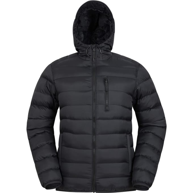 Mountain Warehouse Heren Link Gewatteerd Jasje (Zwart)