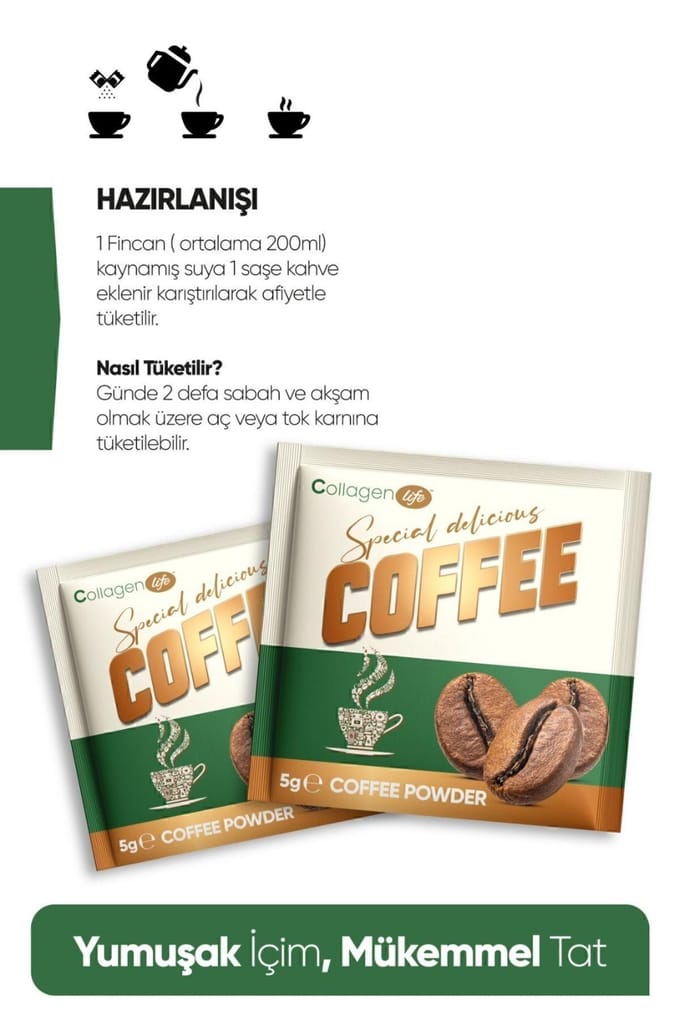 Café Détox Chicorée, Collagène, Garcinia et Cumin Noir, 20 Sachets 1 PRC