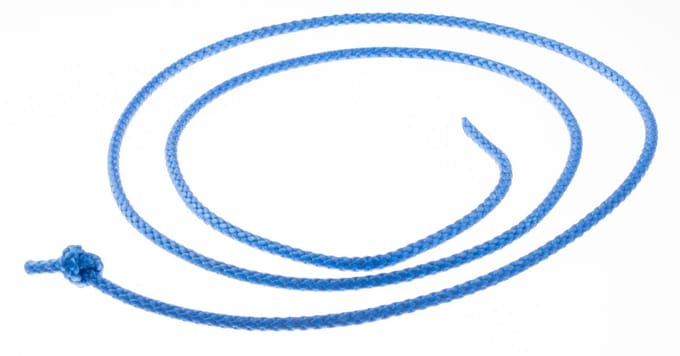 Starterkoord blauw doorslijpers