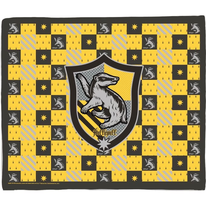Harry Potter Hufflepuff Fleece Blanket - M