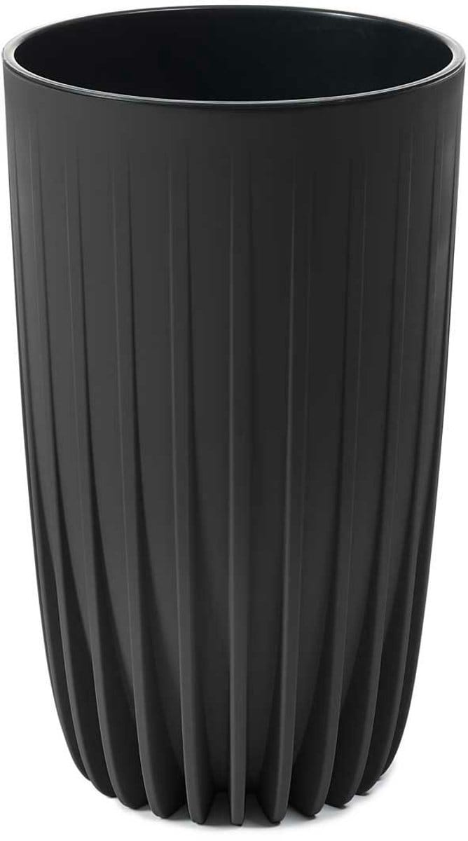 Stripped Eco Recykling - Bloempot - Modern design - Lichtgewicht - Met binnenbak