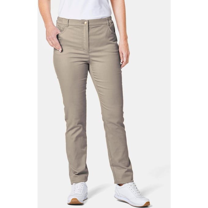 Goldner Stretchbroek Vrijetijdsbroek met gedeeltelijk elastische tailleband