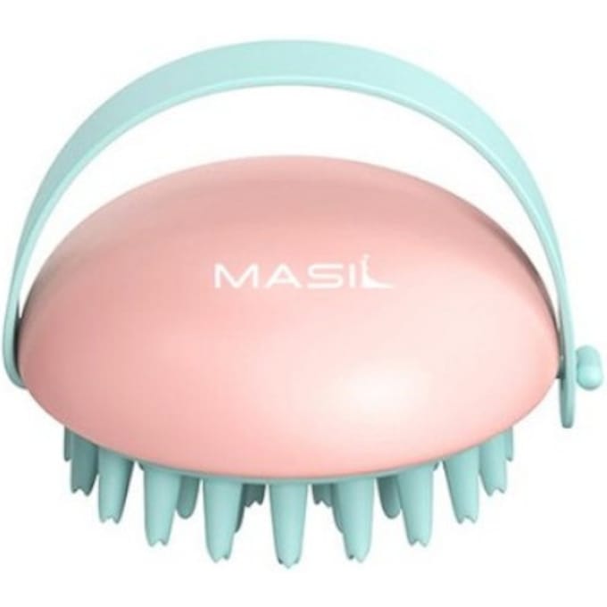 MASIL - Brosse de massage pour nettoyage de tête white