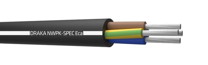 Draka Heavy Duty Neopreen Kabel 4G2.5mm² Eca Klasse - 820744 [5 Meters]