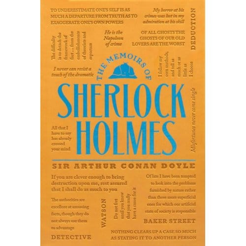 The Memoirs Of Sherlock Holmes - Word Cloud Classics - Sir Arthur Conan Doyle