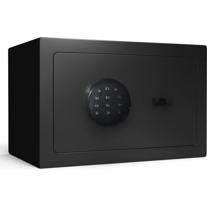 Strongbox All Steel Security Safe Box Thuiskluis met programmeerbaar elektronisch toetsenbord Elektronisch zwart