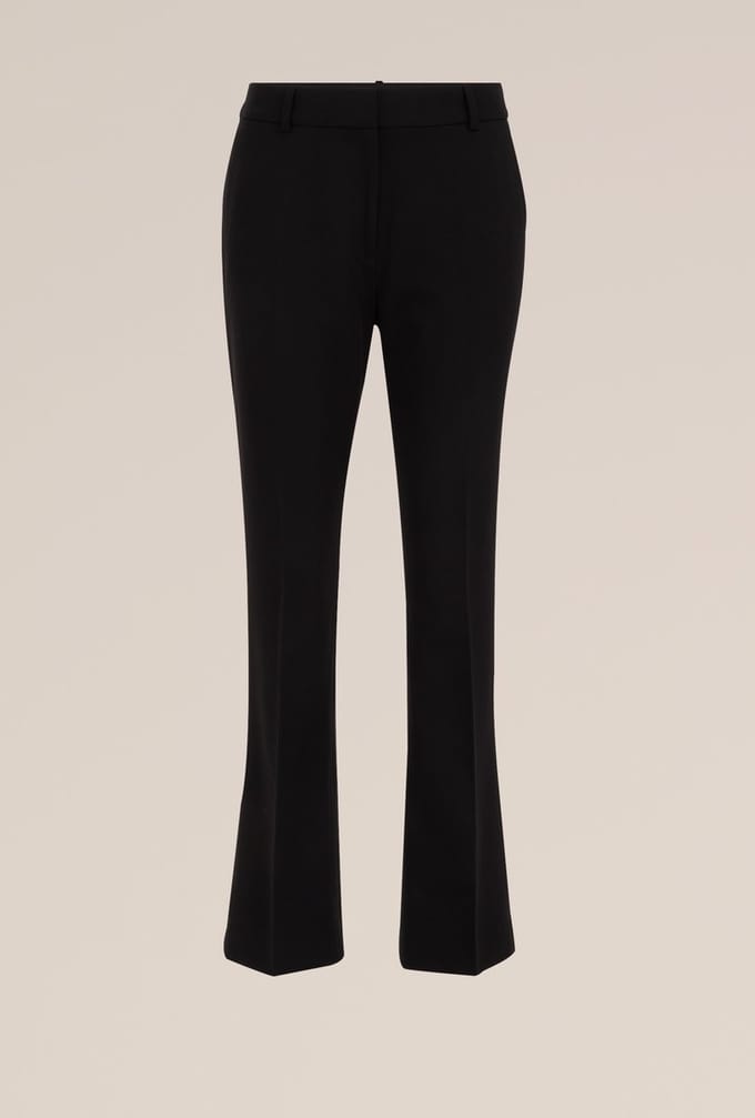 WE Fashion Dames petite flared pantalon