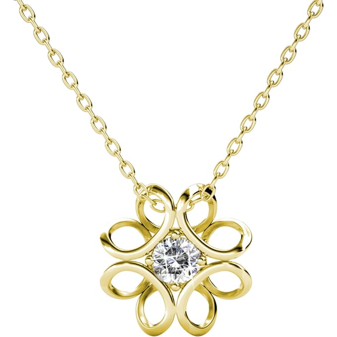 Narcissenhangers - Goud en Kristal