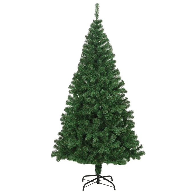 vidaXL - Kunstkerstboom - met - dikke - takken - 180 - cm - PVC - groen