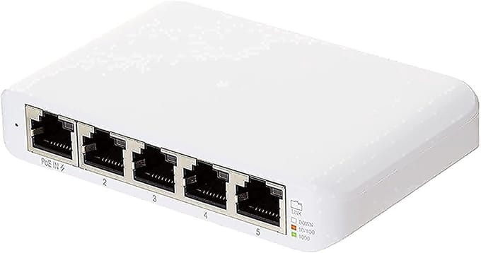Flexibele Mini Gbit Switch voor Thuis en Kantoor