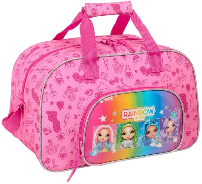 Safta 40 Cm Rainbow High Shine Tas Roze Kinderen