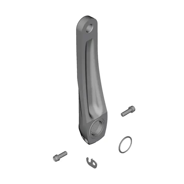 Shimano Grx Rx600 Linker Crank Zwart 172.5 mm