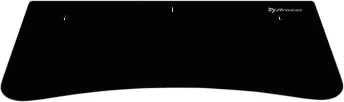 Arozzi Arena Medium Gaming Bureau Vervangende Muismat - 140 cm - Diepzwart