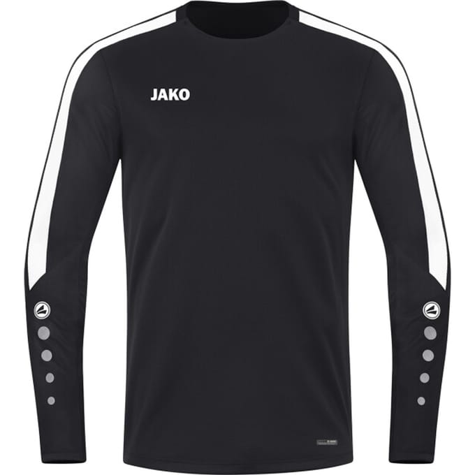 Jako Power Sweater Kinderen - Zwart | Maat: 152