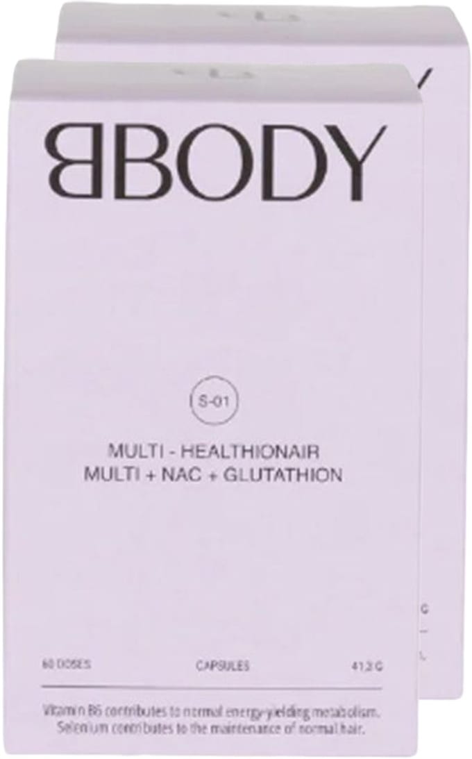 BBODY | Multi Healthionair | 2 Stuks | 2 x 41,3 gram (60 capsules)