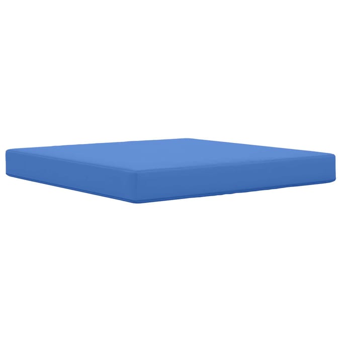 vidaXL - Buitenbankkussen - Polyester - Koninklijk - Blauw - 80 - x - 80 - cm