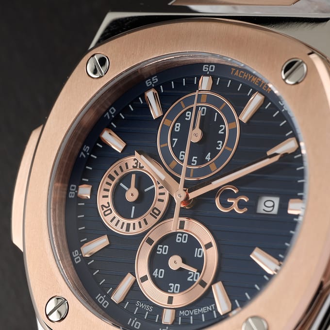Gc Coussin Vorm Y99002G7MF herenhorloge