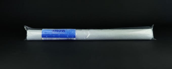 Sneeuwrol polyester 90x240 cm wit