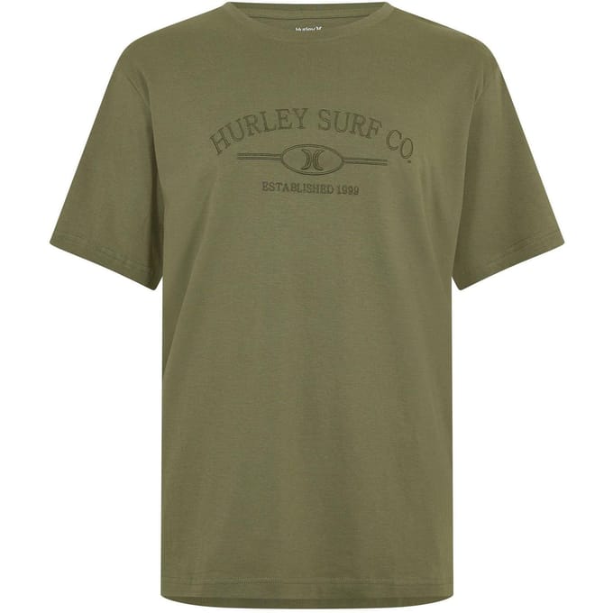 Hurley Heren Surf T-Shirt (Groen)