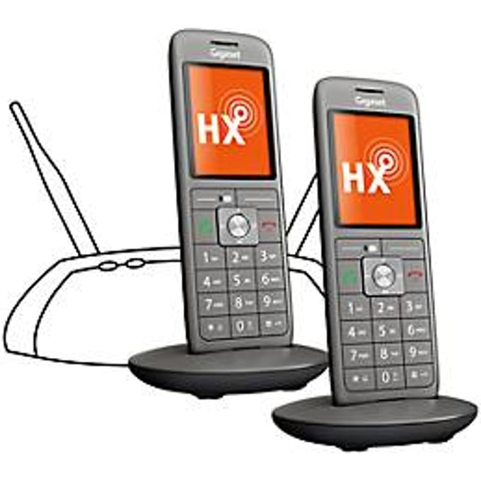 Universele mobiel Gigaset CL660HX Duo, uitbreiding DECT/GAP basisstations en routers