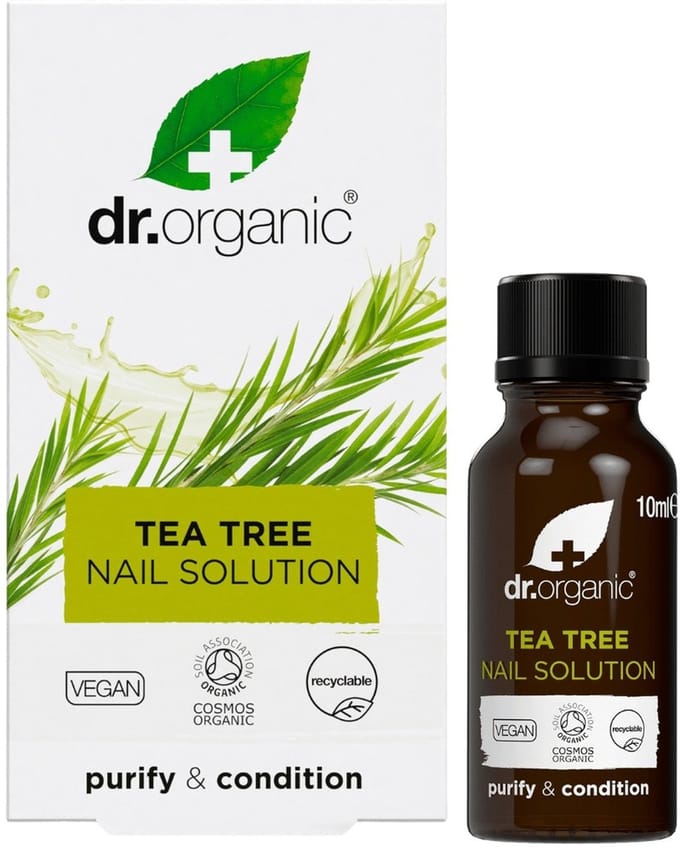 Dr. Organic Tea Tree Nagel Solution - 10 ml