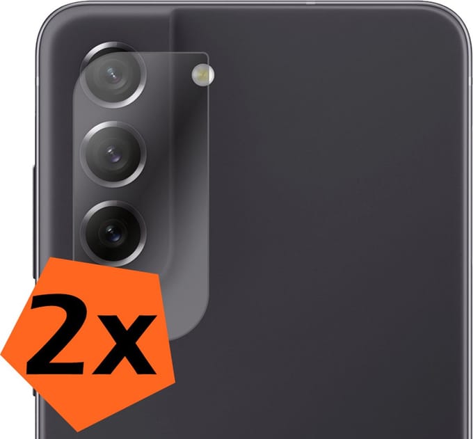 Camera Lens Protector - 2 Stuks - Geschikt voor Samsung Galaxy S21 FE - Camera Screenprotector - Gehard Glas - Beschermglas - Tempered Glass - Screen Protector