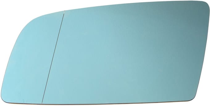 MODECAR BMW Serie 5/6 - Verwarmde Spiegel Inzet - Links - Blauw - Asferisch