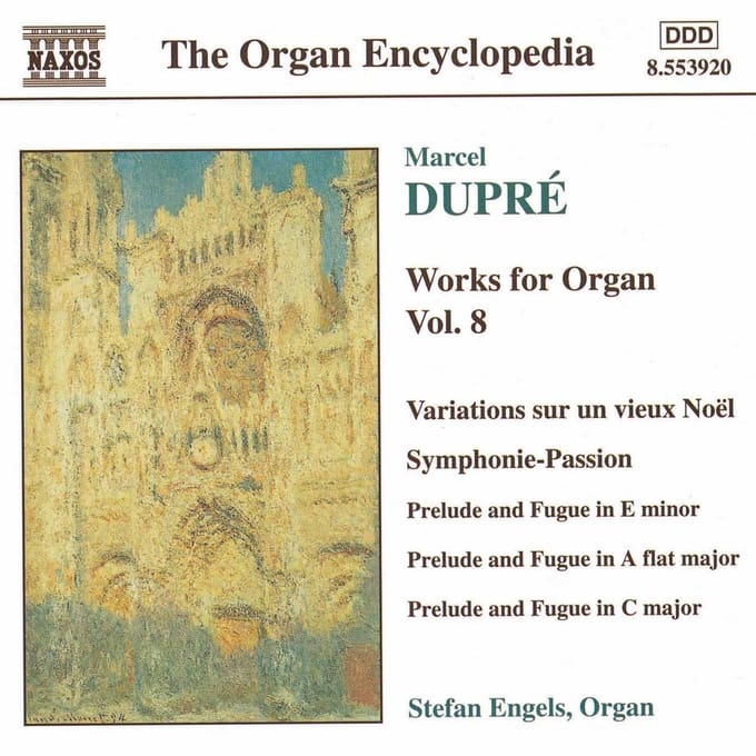Stefan Engels - Dupré: Works For Organ 8 (CD)