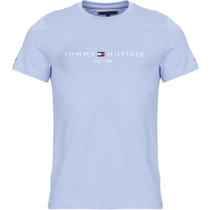 Tommy Hilfiger Tommy Logo Tee Well Water Taglia: L | Magliette basic Outlet | Uomo