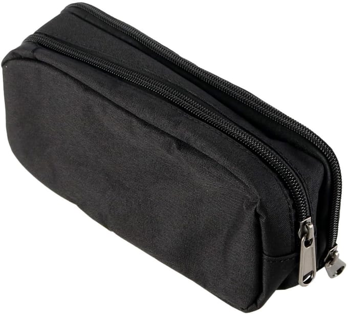 Dailygoods - Grote Waterdichte Etui voor Kantoorbenodigdheden met Ritsvak