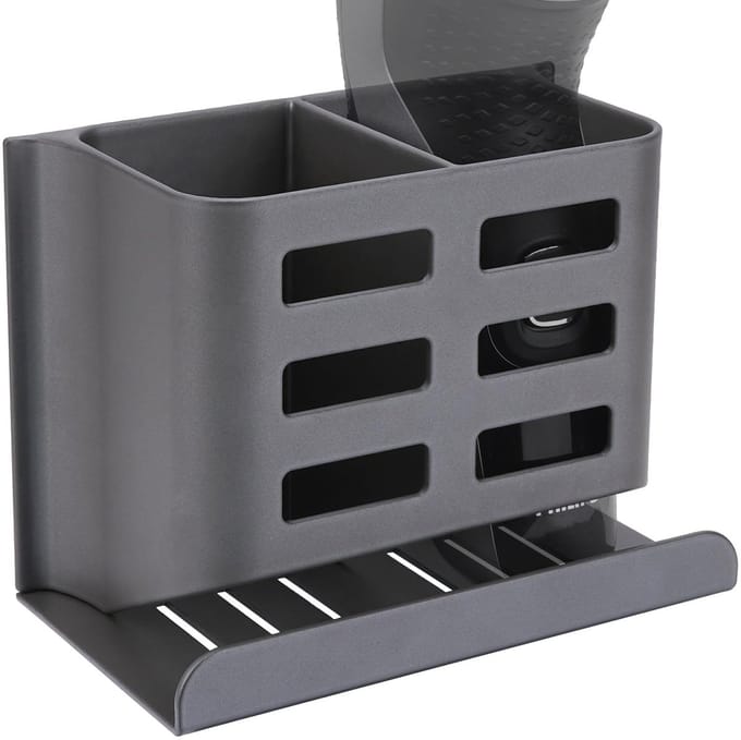 Dailygoods - Aluminium Scheerapparaathouder voor Badkamer, Grijs