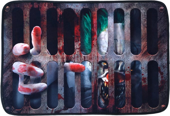 FIESTAS GUIRCA, S.L. - Deurmat Killer Clown 60 x 40 cm