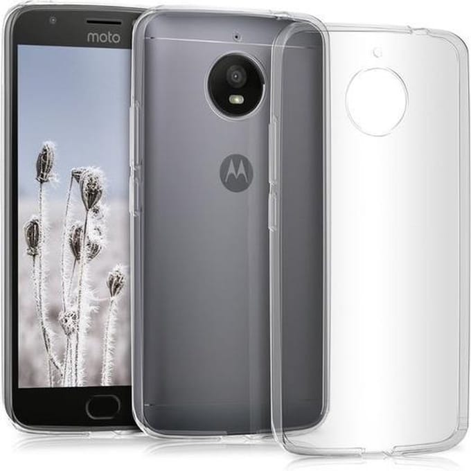 Transparant Siliconen TPU case hoesje Geschikt voor Motorola Moto E4 Plus